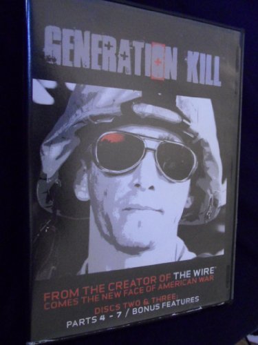 Generation Kill Discs 2 & 3 Parts 4-7 Only