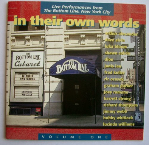 In Their Own Words Vol. 1 In Their Own Words Alvin Ian Thompson Bloom Dion Parker Williams Colvin Webb 