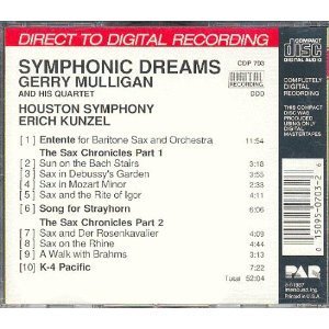 Erich Kunzel Houston Symphony Gerry Mulligan/Symphonic Dreams