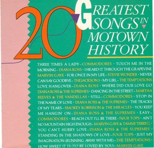 20 Greatest Songs In Motown History/20 Greatest Songs In Motown History