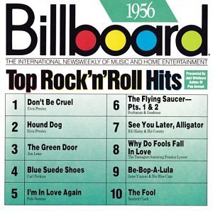 Billboard Top Rock N Roll H 1956 Billboard Top Rock N Roll Presley Vincent Perkins Clark Billboard Top Rock N Roll Hits 