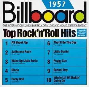Billboard Top Rock N Roll H 1957 Billboard Top Rock N Roll Presley Everly Brothers Holly Billboard Top Rock N Roll Hits 