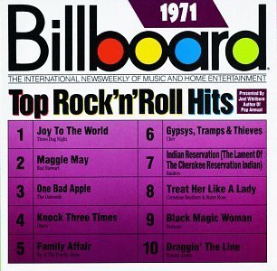 Billboard Top Rock N Roll H 1971 Billboard Top Rock N Roll Cher Raiders Osmonds Stewart Billboard Top Rock N Roll Hits 