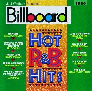 Billboard Hot R & B 1986 Ocean Jackson Abbott Jones Billboard Hot R & B 