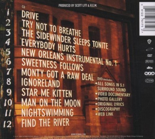 R.E.M. Automatic For The People Incl. Bonus DVD Digipak 