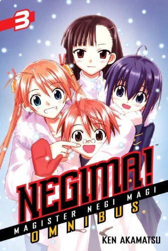 Ken Akamatsu Negima! Omnibus Volume 3 Magister Negi Magi 