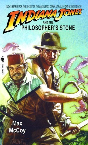 Max Mccoy Indiana Jones And The Philosopher's Stone Bantam Reissue 