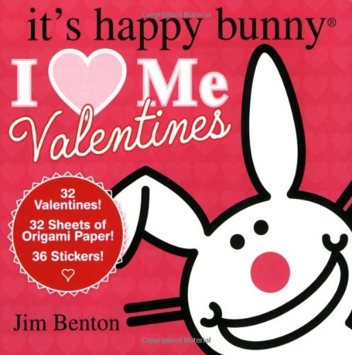 Jim Benton I (heart) Me Valentines [with 36 Stickers And 32 V 