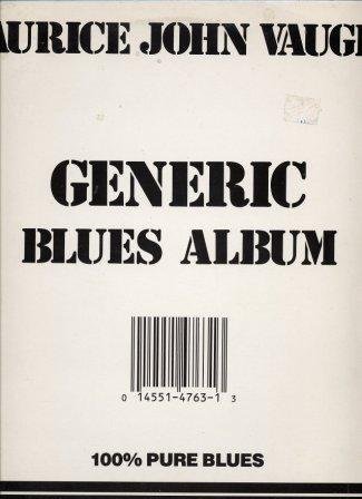 Maurcie John Vaughn/Generic Blues Album [vinyl]