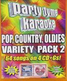 Party Tyme Karaoke Variety Pack 2 4 CD Incl. Cdg 