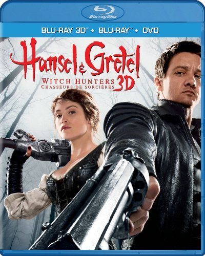 Hansel & Gretel Witch Hunters Renner Janssen Arterton 3d Blu Ray DVD Dc R 