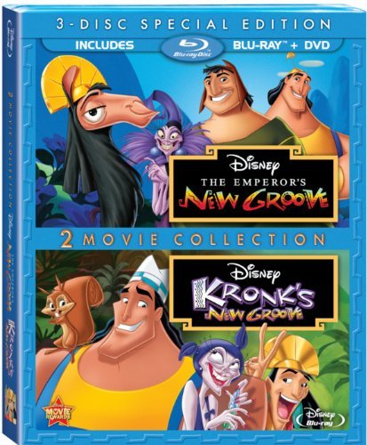 Emperor's New Groove Kronk's New Groove Disney Emperor's New Groove Kronk's New Groove G Br 2 DVD Blu Ray 