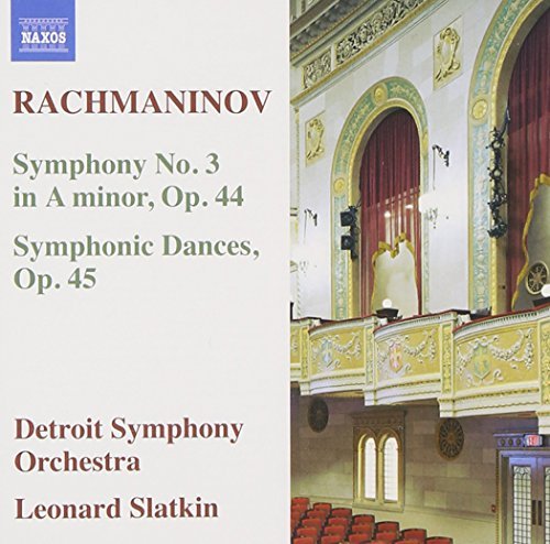 S. Rachmaninov/Symphony No. 3 Symphonic Dance@Detroit Symphony Orchestra/Leonard Slatkin