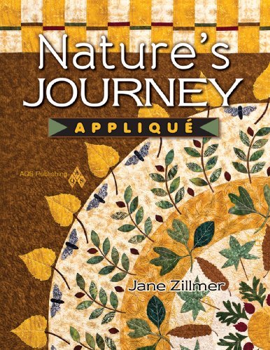 Jane Zillmer Nature's Journey Applique [with Cdrom] 