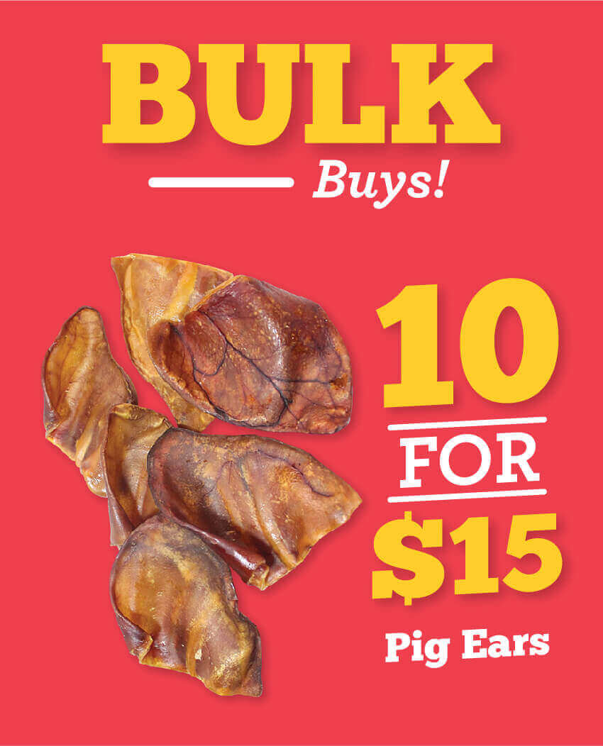 10 for $15 Made in South America Pig Ears