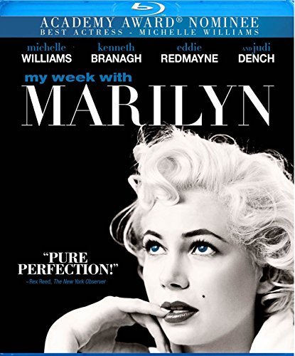 My Week With Marilyn Williams Redmayne Branagh Blu Ray Ws R Incl. DVD 