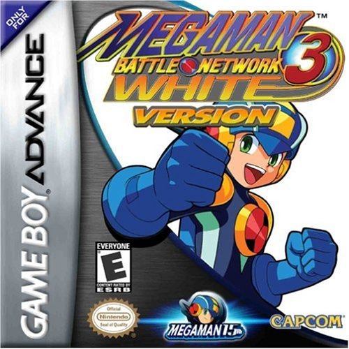 Gba Mega Man Battle Network 3 White Version 