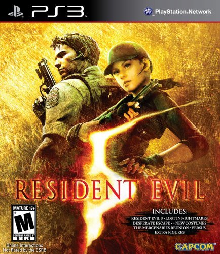 PS3/Resident Evil 5 Gold Edition@Capcom U.S.A. Inc.@M