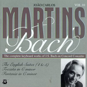 J.S. Bach/English Suite 4/5/Toccata/Fant@Martins*carlos Joao (Pno)