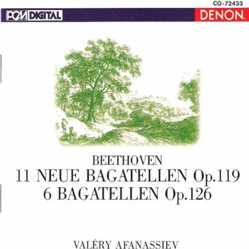 L.V. Beethoven Bagatelles Afanassiev*valery (pno) 