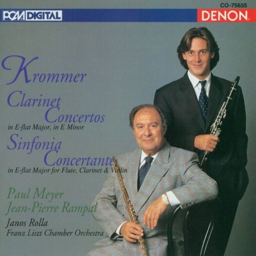 F. Krommer Con Cl (2) Sinf Concertante Meyer Rampal Rolla Rampal Franz Liszt Co 