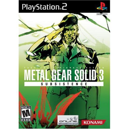 Ps2 Metal Gear Solid 3 Subsistence 