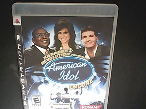 PS3/Karaoke Revolution Presents: American Idol Encore