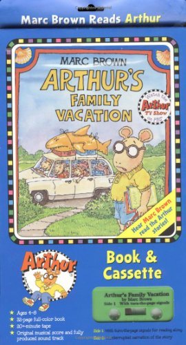 Marc Tolon Brown Arthur's Family Vacation An Arthur Adventure [with *] Large Print 