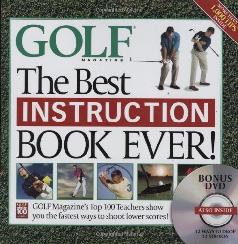 David DeNunzio/Golf@ The Best Instruction Book Ever! [With DVD: 12 Way