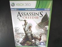 Xbox 360 Assassin's Creed Iii Walmart Edition 