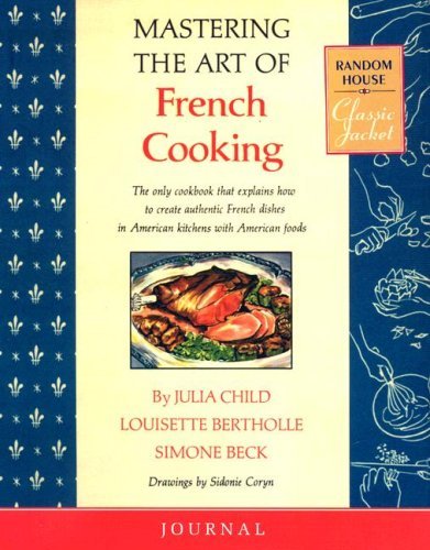 Sidonie Coryn Mastering The Art Of French Cooking Journal 