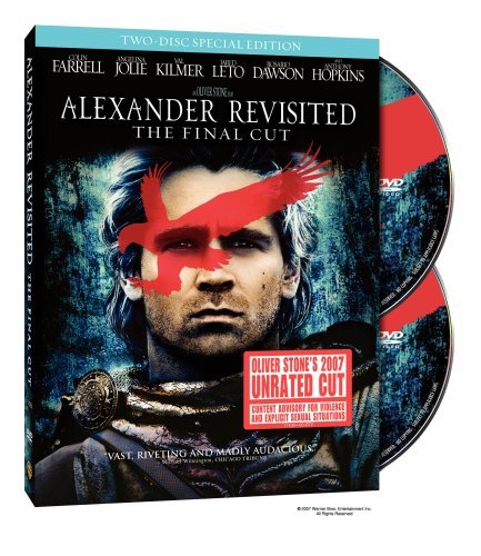 Alexander Revisted Final Cut Farrell Jolie Kilmer Clr Ws Nr Unrated 2 DVD 