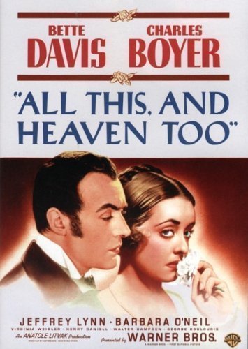 All This & Heaven Too Davis Boyer Lynn O'n 