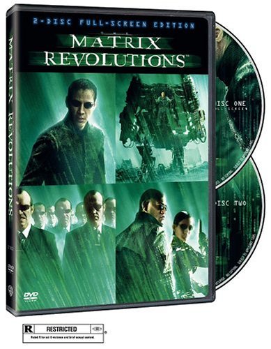 Matrix Revolutions Reeves Fishburne Moss Bellucci Clr R 2 DVD 