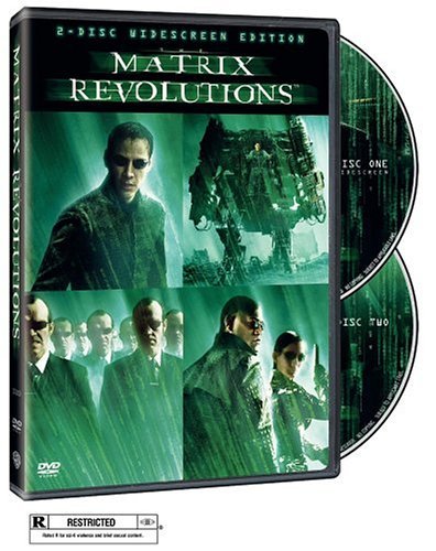 Matrix Revolutions Reeves Fishburne Moss Bellucci DVD R Ws 