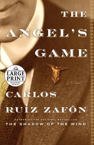 Carlos Ruiz Zafon/Angel's Game,The@Large Print