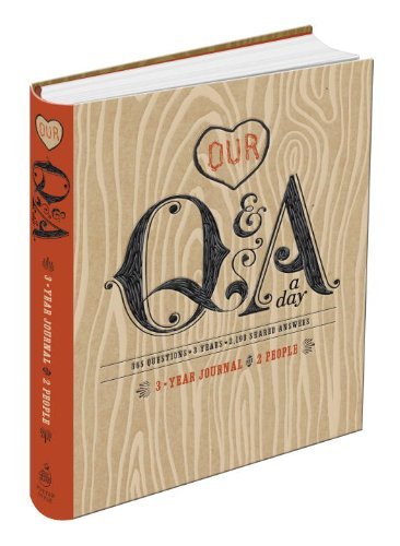 Q&A a Day/Our Q&A A Day@3-Year Journal For 2 People
