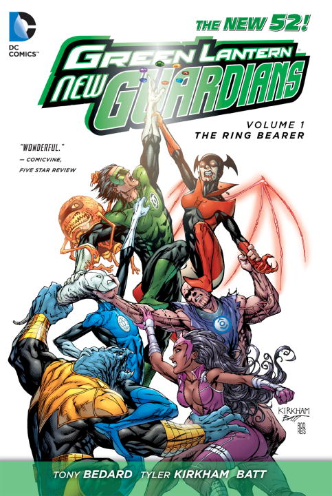 Tony Bedard Green Lantern New Guardians Vol. 1 The Ring Bearer (the New 52 