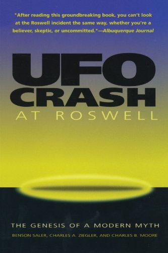 Benson Saler/Ufo Crash At Roswell@The Genesis Of A Modern Myth