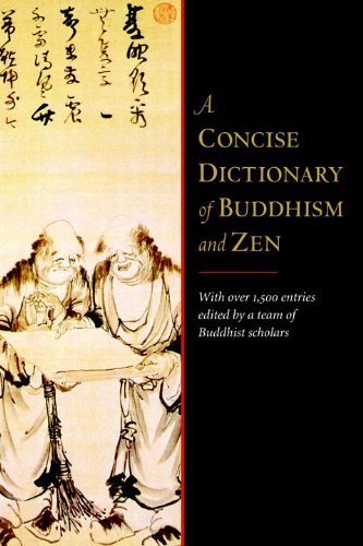 Ingrid Fischer Schreiber A Concise Dictionary Of Buddhism And Zen 