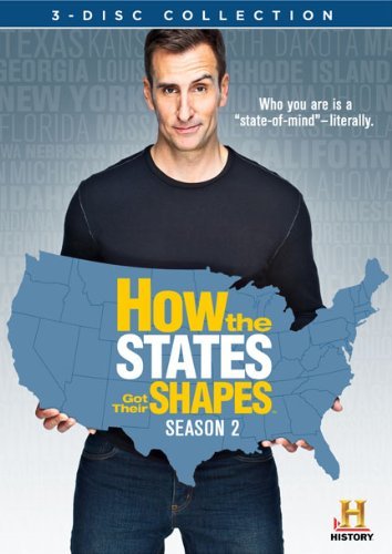 Season 2 How The States Got Their Shape Tvpg 5 DVD 