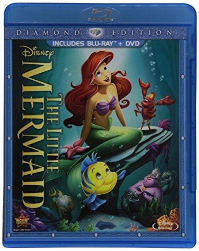 The Little Mermaid Diamond Edition Two Disc Diamond Edition Blu Ray DVD Disney G 