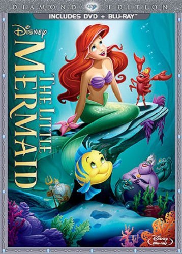 The Little Mermaid Diamond Edition/Two-Disc Diamond Edition: Blu-ray / DVD in DVD Packaging@G