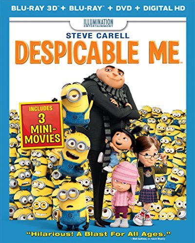 Despicable Me 3d/Despicable Me 3d@Blu-Ray/3d/Ws@Pg/Br/Dvd/Dc/Uv/Movie Cash