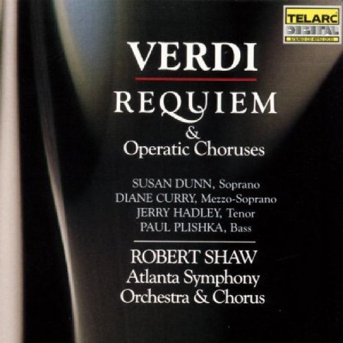 Shaw Aso Verdi Requiem & Operatic Chor Dunn Curry Hadley Plishka Shaw Atlanta So 