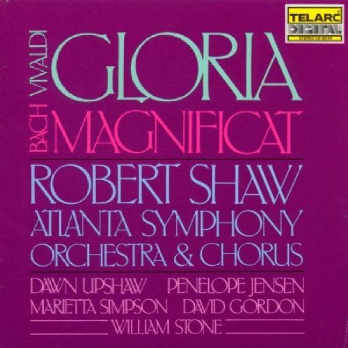 Shaw Aso Chorus Vivaldi Gloria & Bach Magnif Upshaw Jensen Atlanta Chorus Shaw Atlanta So 