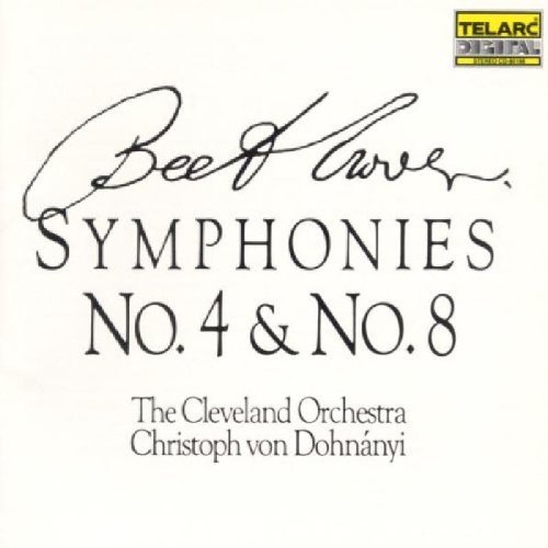 Ludwig Van Beethoven/Sym 4/8@Dohnanyi/Cleveland Orch
