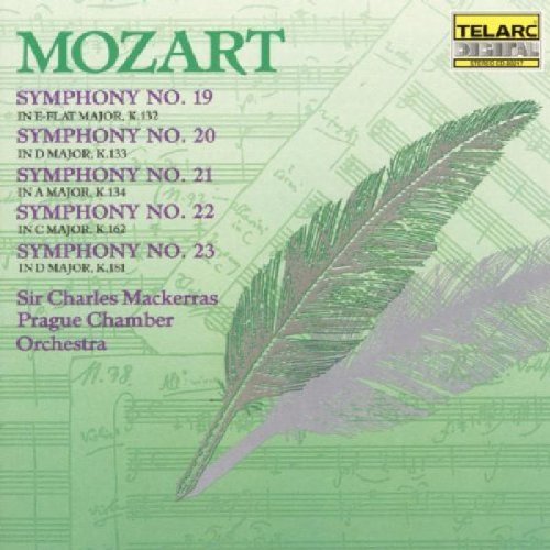 W.A. Mozart/Sym 19-23@Mackerras/Prague Co