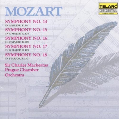 Wolfgang Amadeus Mozart/Sym 14-18@Mackerras/Prague Co