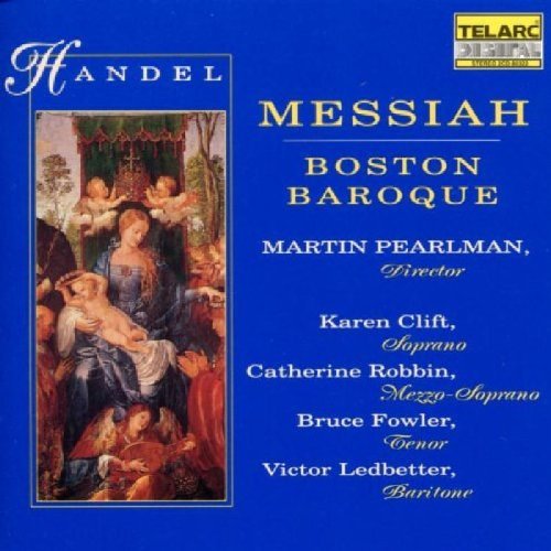 George Frideric Handel/Messiah-Comp@Clift/Robbin/Fowler/Ledbetter@Pearlman/Boston Baroque Orch